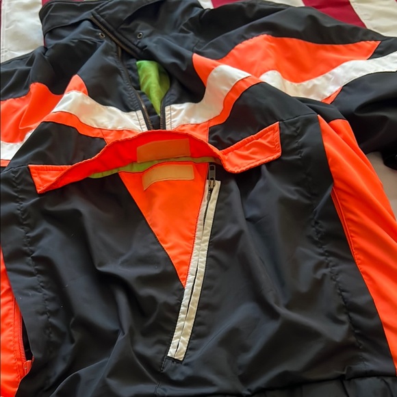 Vintage neon color block jacket - Picture 11 of 17
